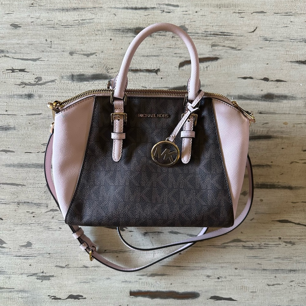 Michael Kors Ciara Logo MD Satchel
